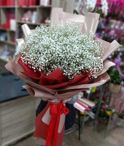 Букет цветов из: Гипсофила в Чепелево