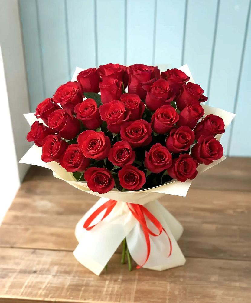 Букет 29 Красных роз в Чепелево