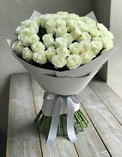 Букет 35 Белых роз в Чепелево