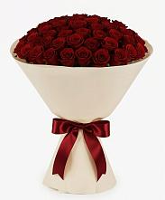 Букет 101 Бордовая роза Блэк Бакарра в Чепелево