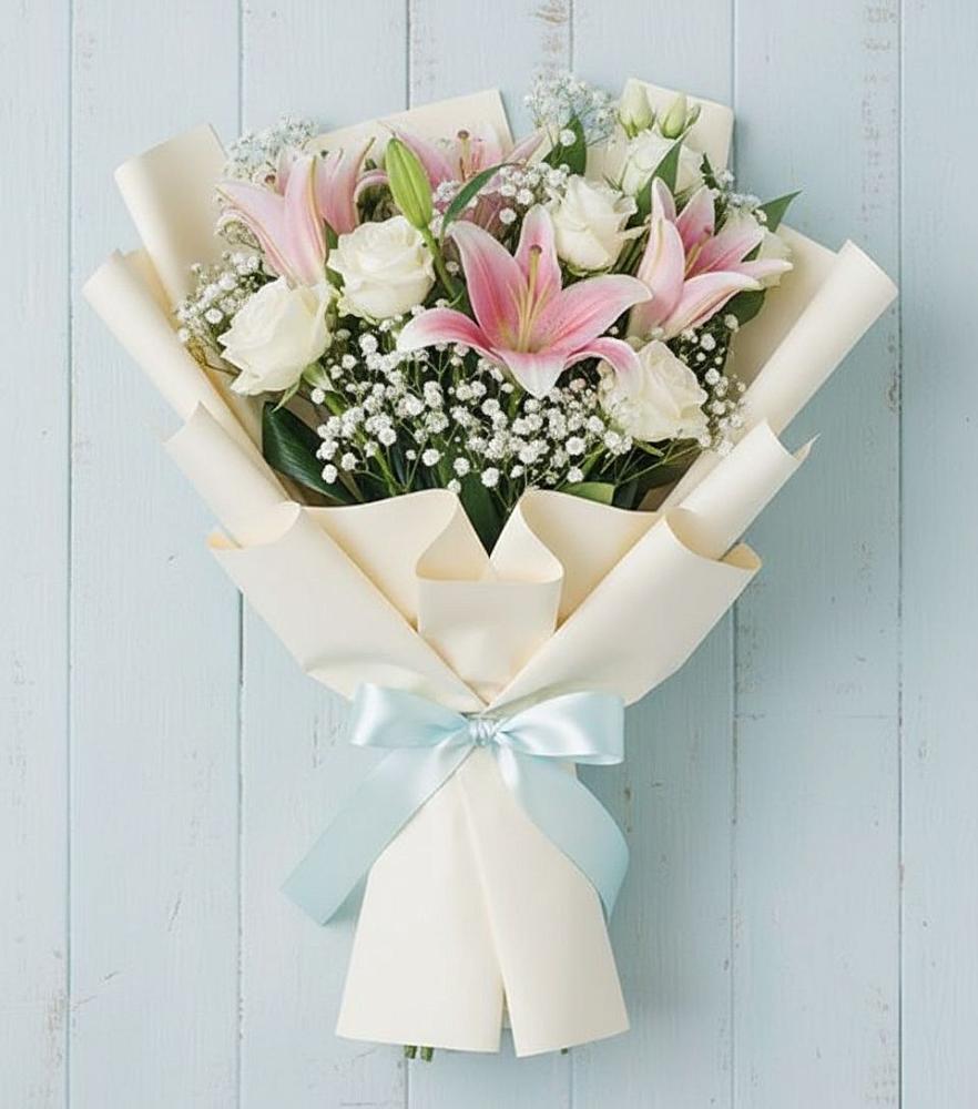 Букет цветов из: Лилии в Чепелево