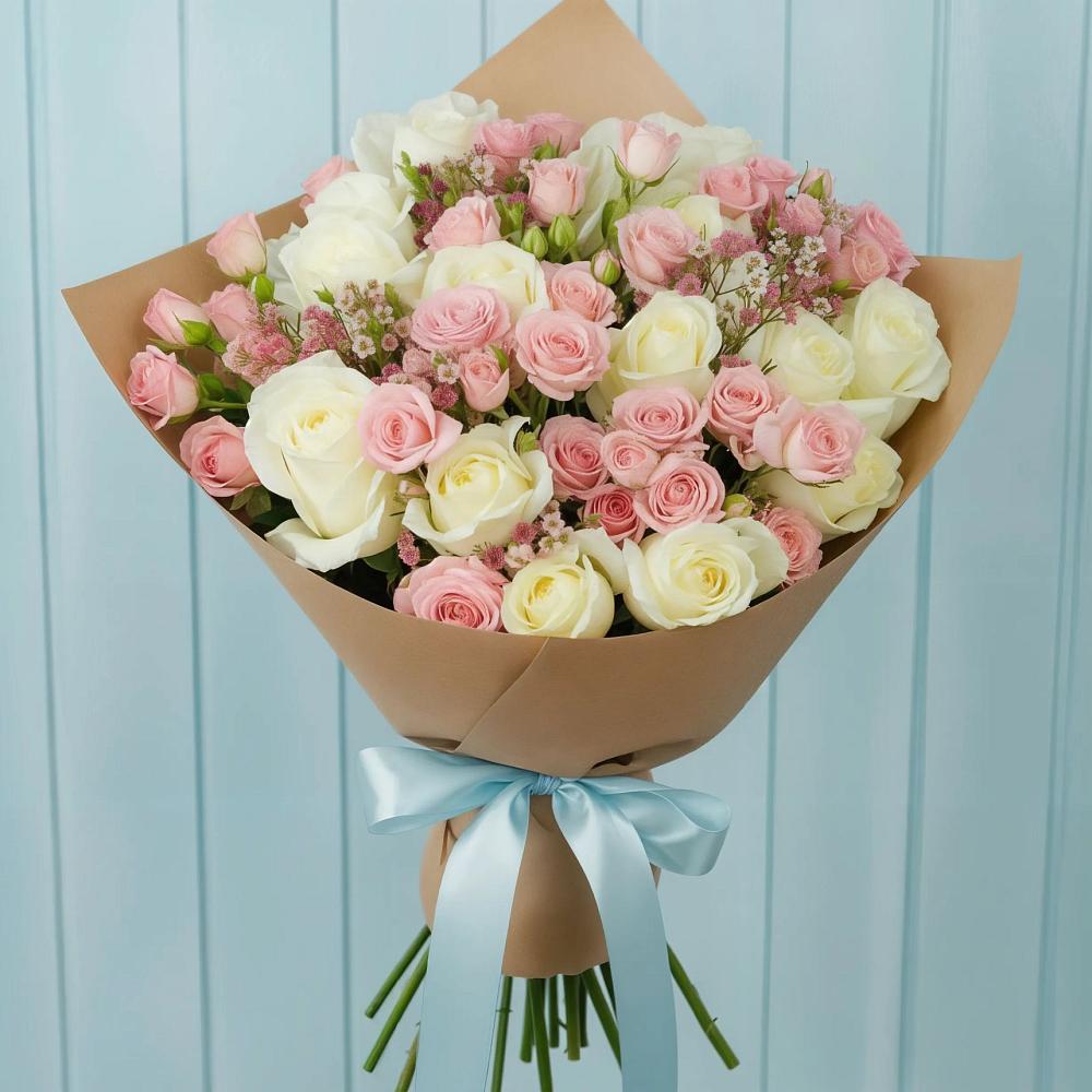 Букет цветов из: Розы в Чепелево