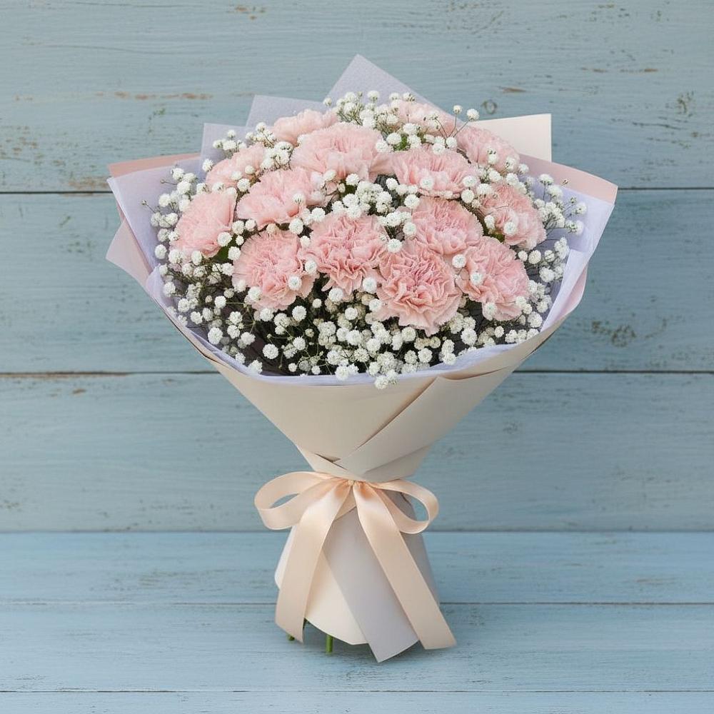 Букет цветов из: Гвоздики в Чепелево