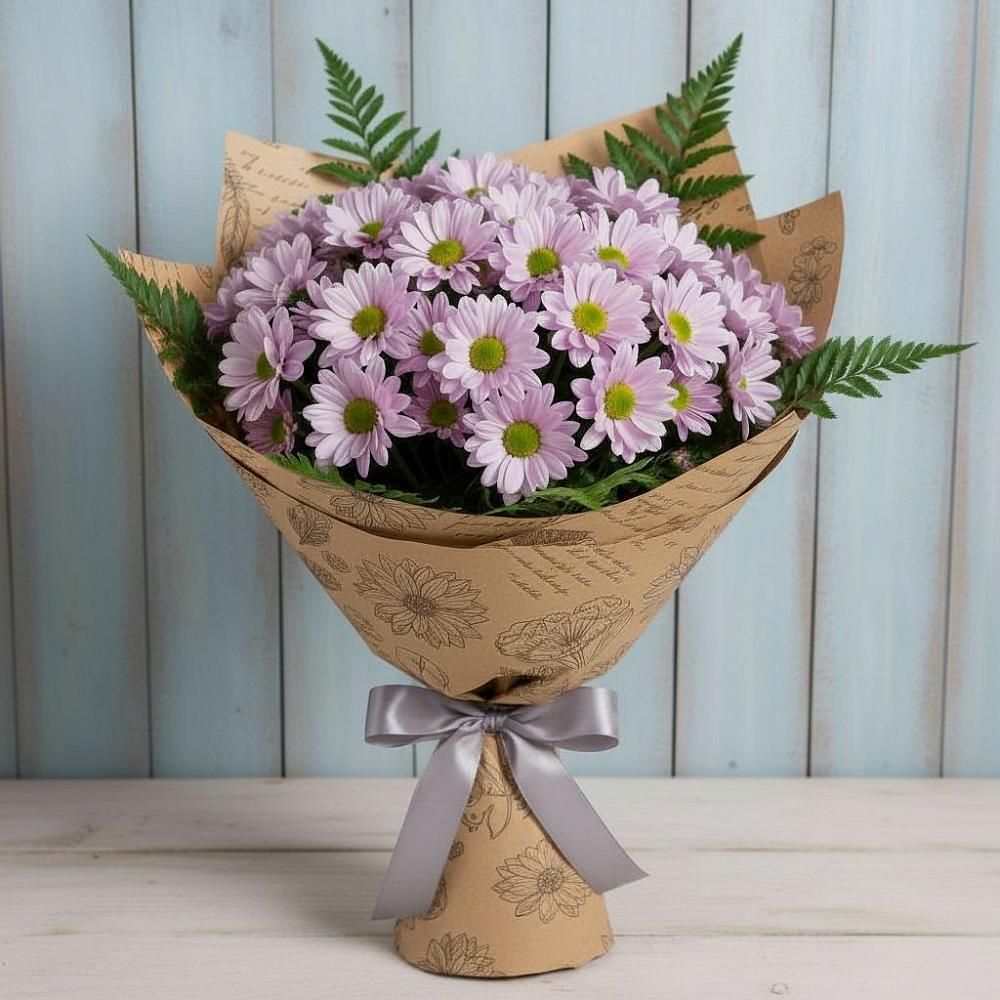 Букет цветов из: Хризантемы в Чепелево