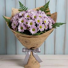 Букет цветов из:  Хризантемы в Чепелево