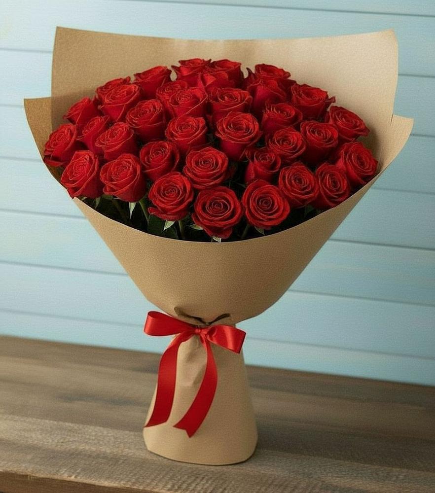 Букет Красные розы Милано в Чепелево