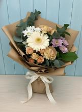 Букет цветов из:  Герберы и Хризантемы #REPLACE_PRED# Чепелево