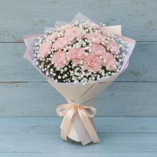 Букет цветов из:  Гвоздики в Чепелево