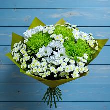 Букет цветов из:  Хризантемы #REPLACE_PRED# Чепелево