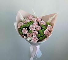 Букет цветов из:  Розы и Хризантемы в Чепелево