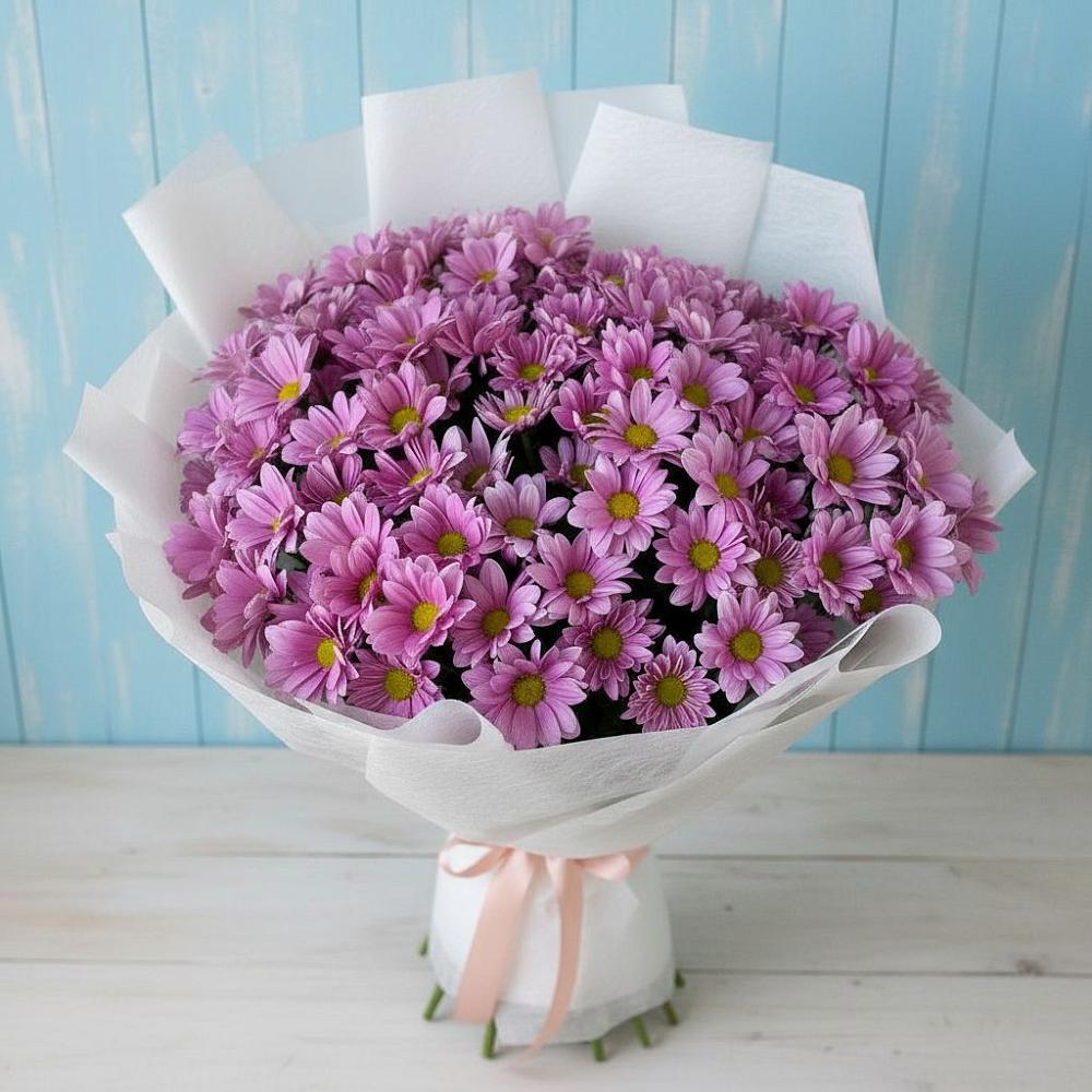Букет цветов из: Хризантемы в Чепелево