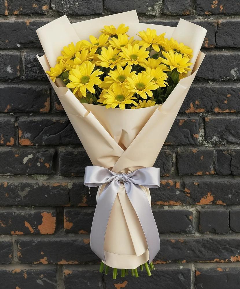 Букет цветов из: Хризантемы в Чепелево