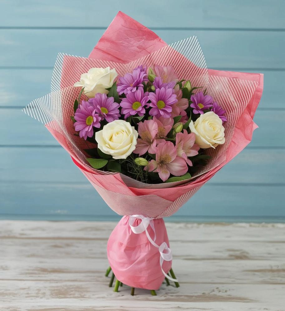 Букет цветов из: Герберы в Чепелево